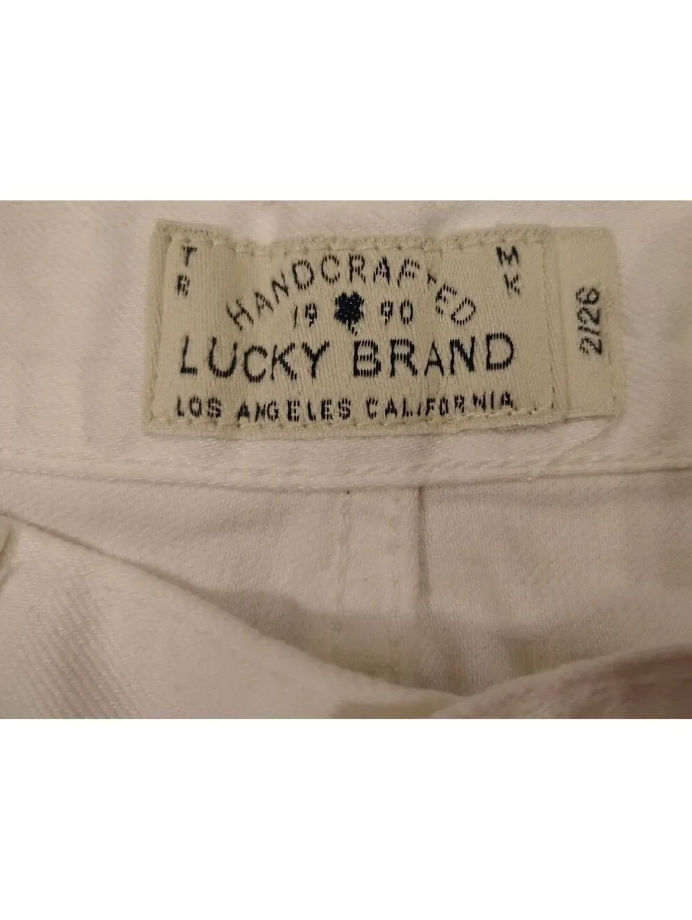 Lucky Brand Women's White Cutoff Shorts Size 2